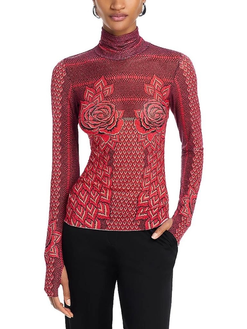 AFRM Zadie Long-Sleeve Top Size Large